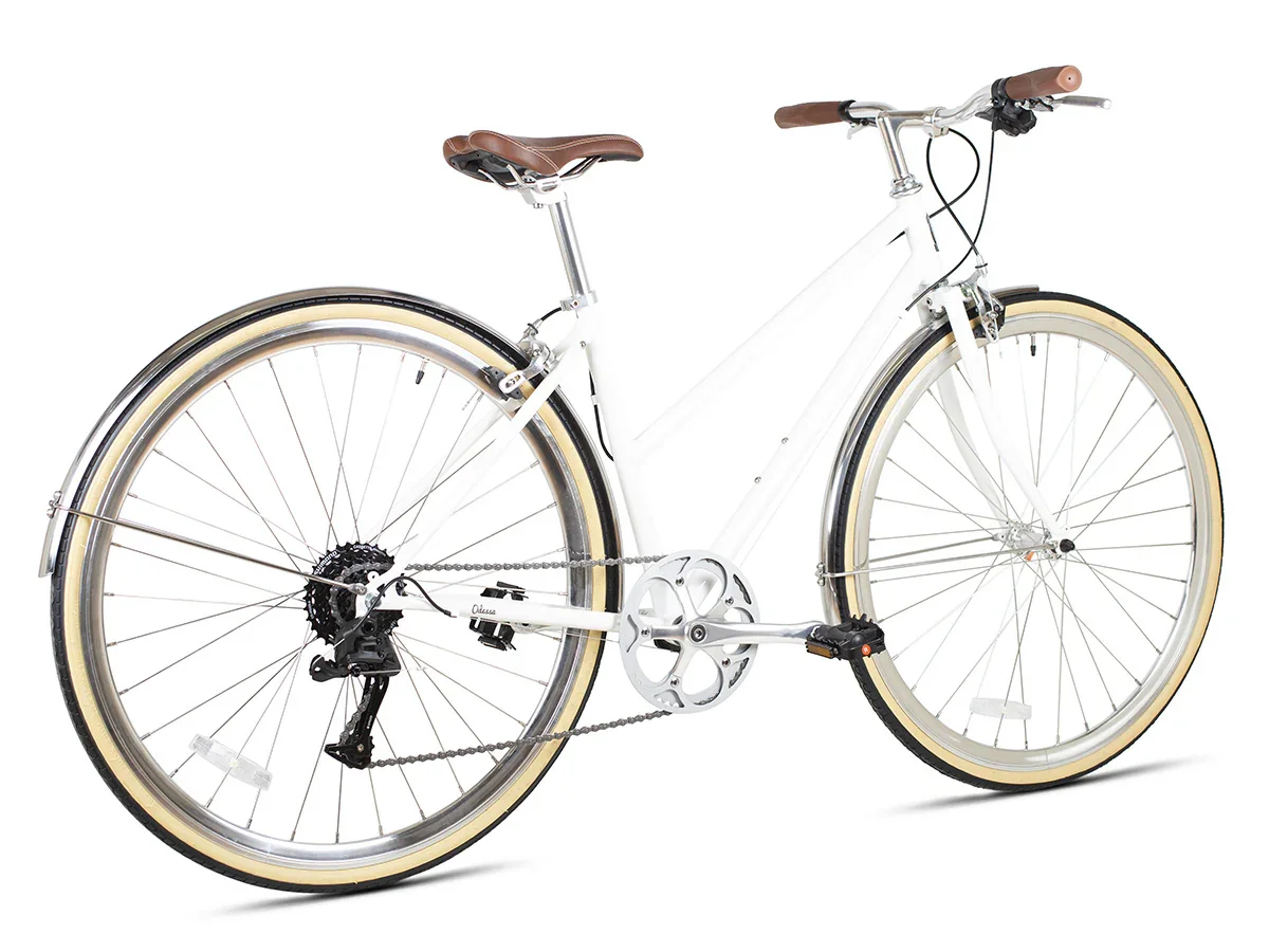 6KU Odessa 8spd City Bike - Coney White - Image 3