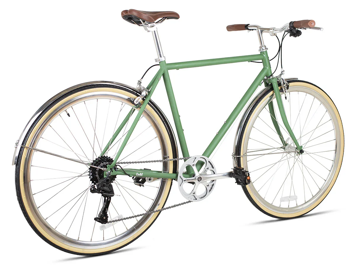 6KU Odyssey 8spd City Bike - Silverlake Green - Image 3