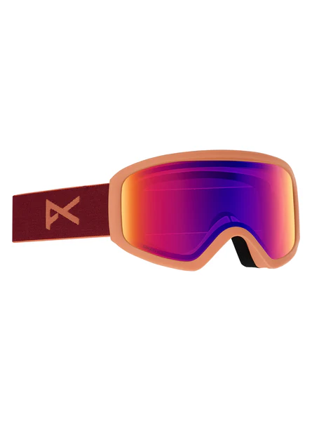 ANON Glasses WMS Insight Matt Peach w/Sonar IR Blue /Amber