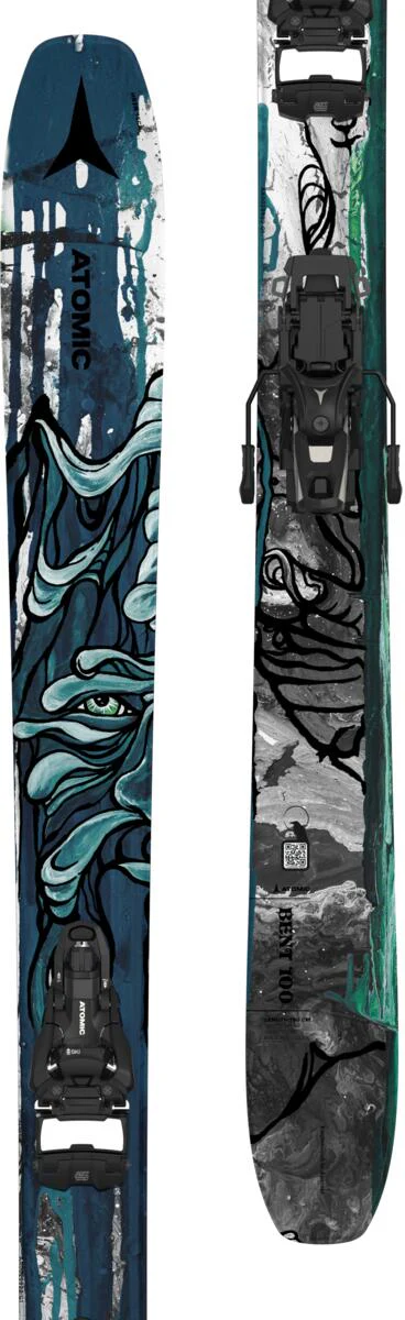 ATOMIC alpine skis with bindings Bent 100 w/N Shift 13 MN