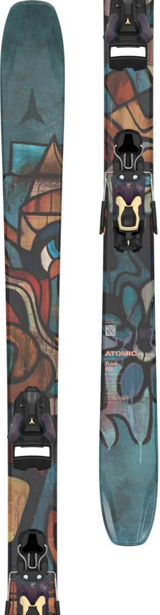 ATOMIC alpine skis with bindings Bent 90 w/STR 12 GW