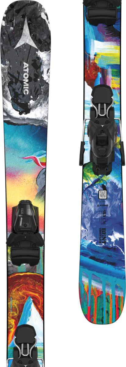 ATOMIC alpine skis with bindings Bent CH Mini