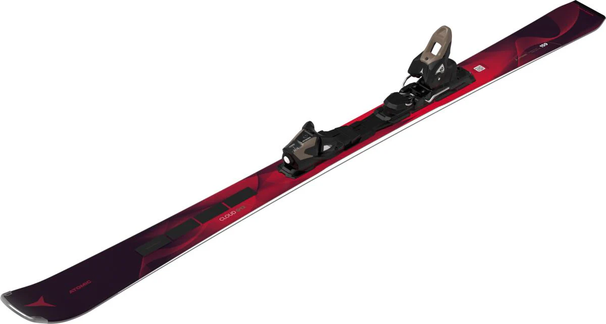 ATOMIC alpine skis with bindings Cloud Q12 RVSK C maroon w/E M 10 GW - Image 2