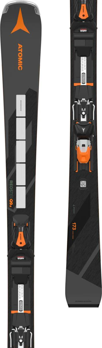 ATOMIC alpine skis with bindings Redster Q9.8 RVSK S IFI gy/bk w/P I 12