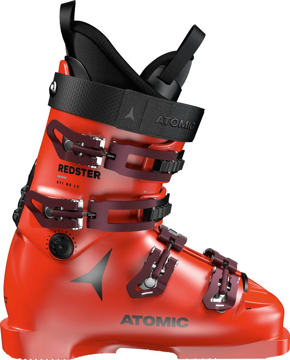 ATOMIC boots Redster STI 90 LC red/black/dark red