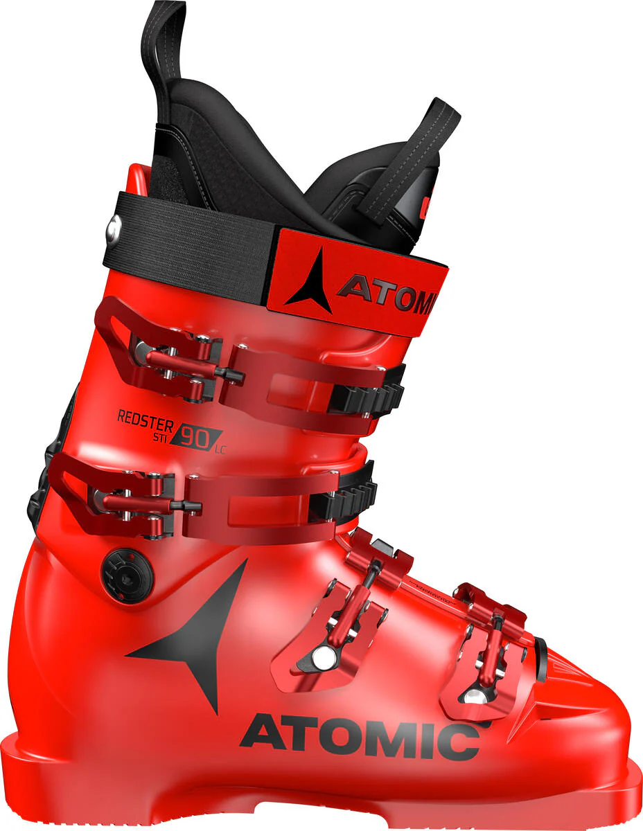 ATOMIC boots Redster STI 90 LC red/red/black