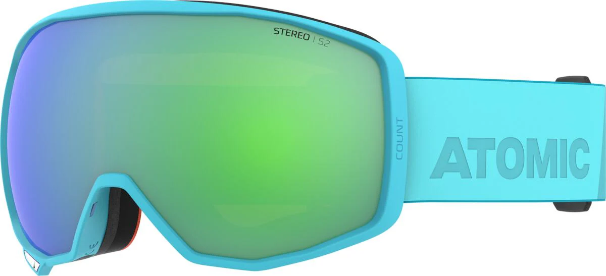 ATOMIC Glasses Count Stereo scuba Blue w/Green ST C2