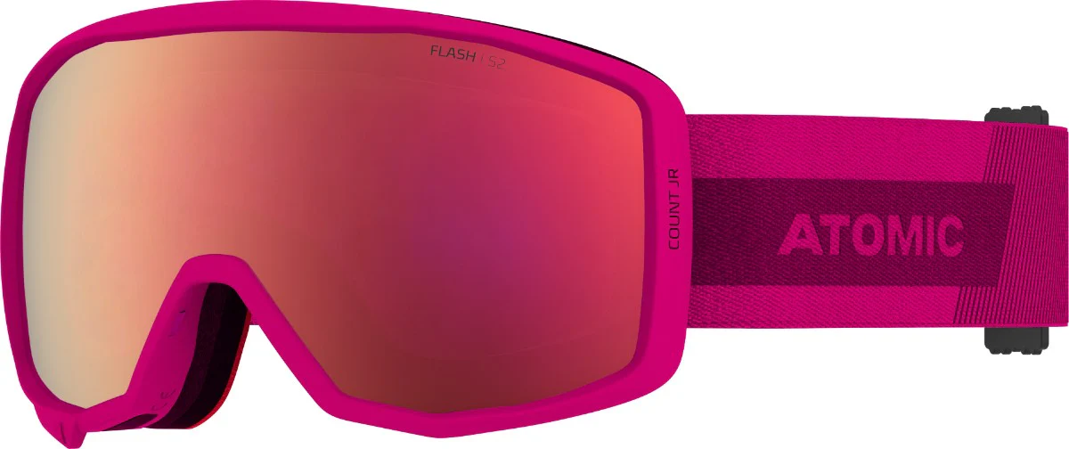 ATOMIC Glasses JR Count Cylindrical Berry Pink w/Red Flash C2