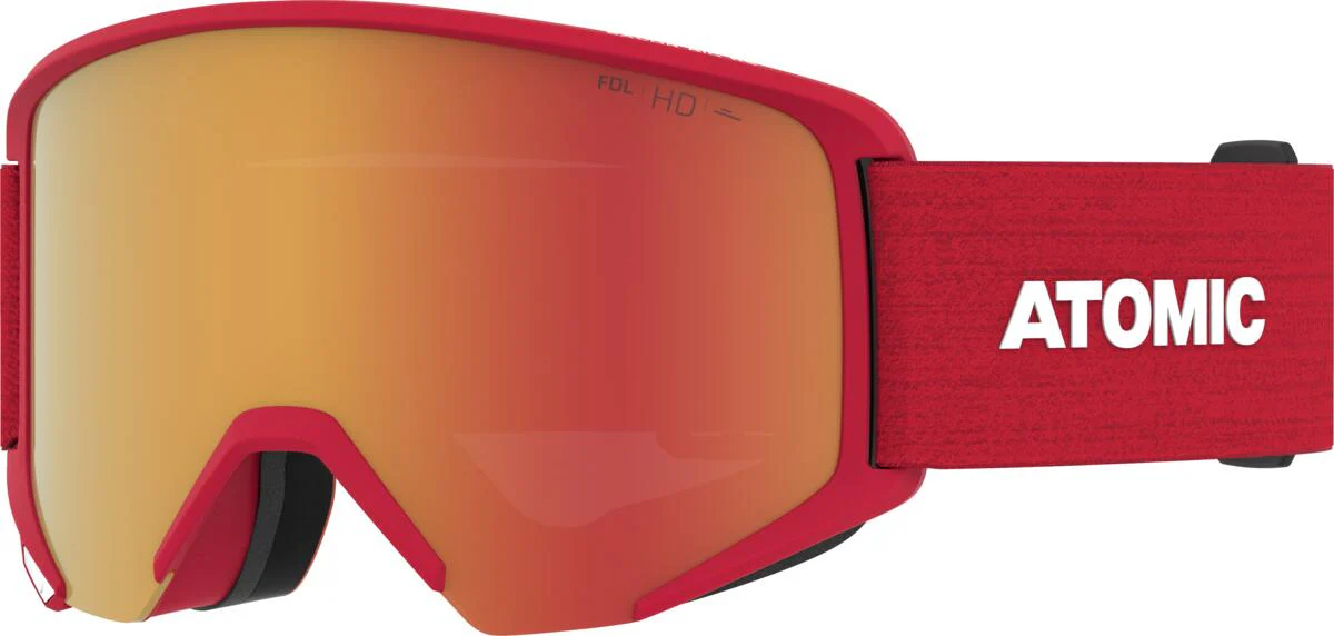 ATOMIC Glasses Savor Big HD RS Red w/Red HD C2-3 w/XLens C1-2