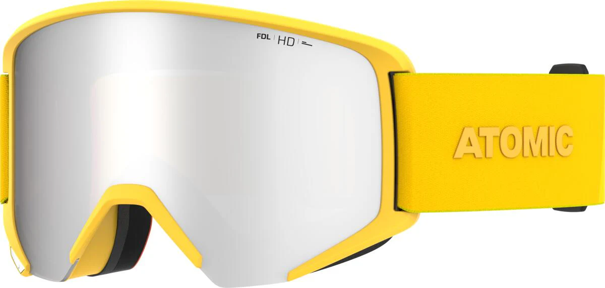 ATOMIC Glasses Savor Big HD Saffron Yellow w/Silver HD C2-3