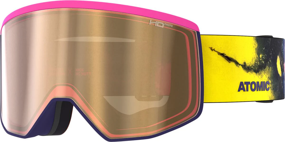 ATOMIC goggles Four Pro HD Signature NMC w/amber gold HD Photo C1-3 w/Clear PC C1