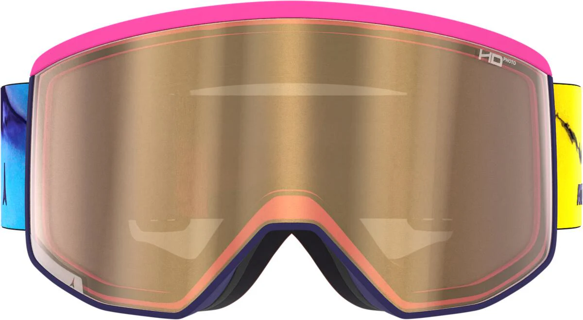 ATOMIC goggles Four Pro HD Signature NMC w/amber gold HD Photo C1-3 w/Clear PC C1 - Image 2