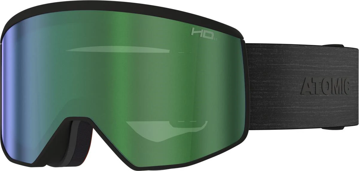 ATOMIC goggles Four Pro M HD all black w/green HD C2-3