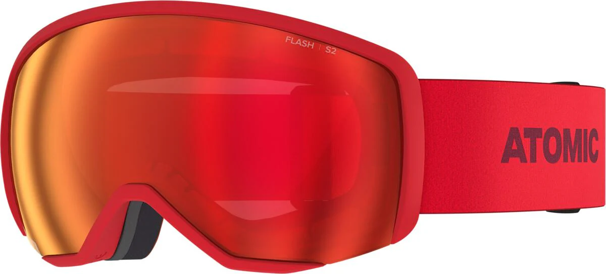 ATOMIC goggles JR Revent S Flash red w/red flash C2