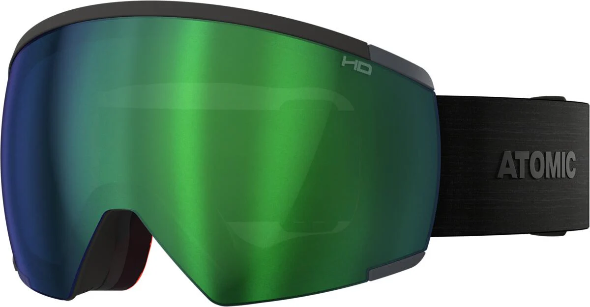 ATOMIC goggles Redster HD black w/green HD C2-3