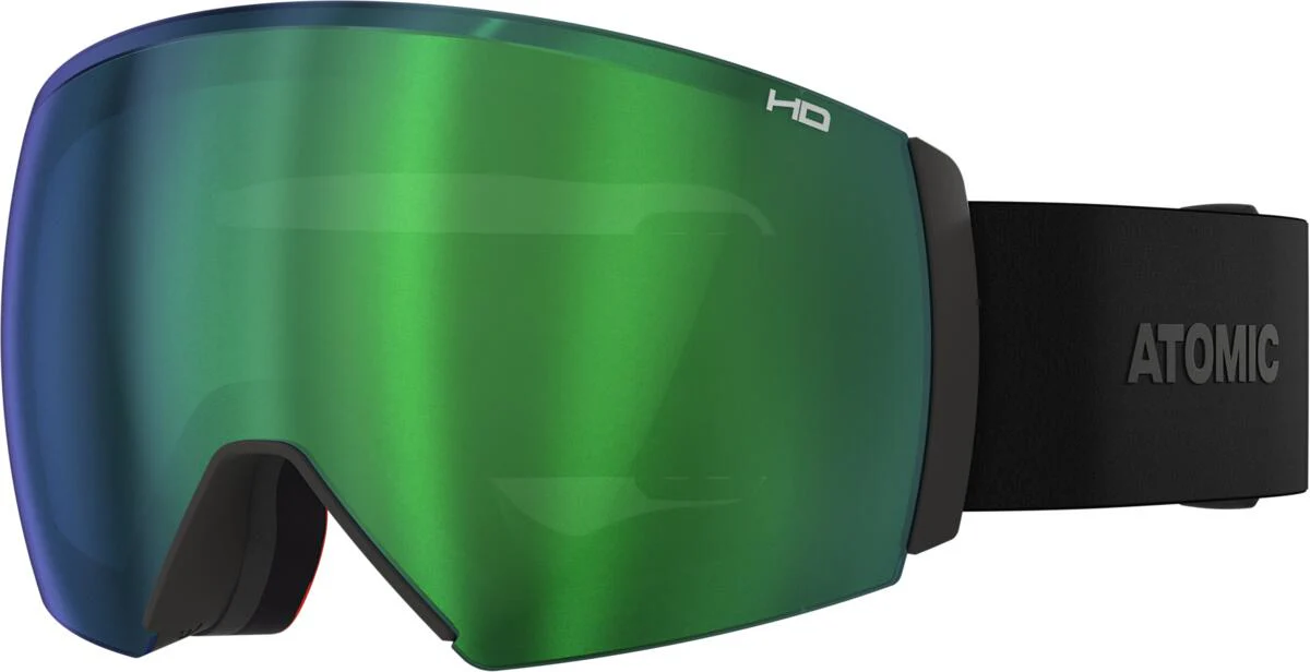ATOMIC goggles Revent Q HD black w/green HD C2-C3 w/X Lens yellow blue HD C1-C2