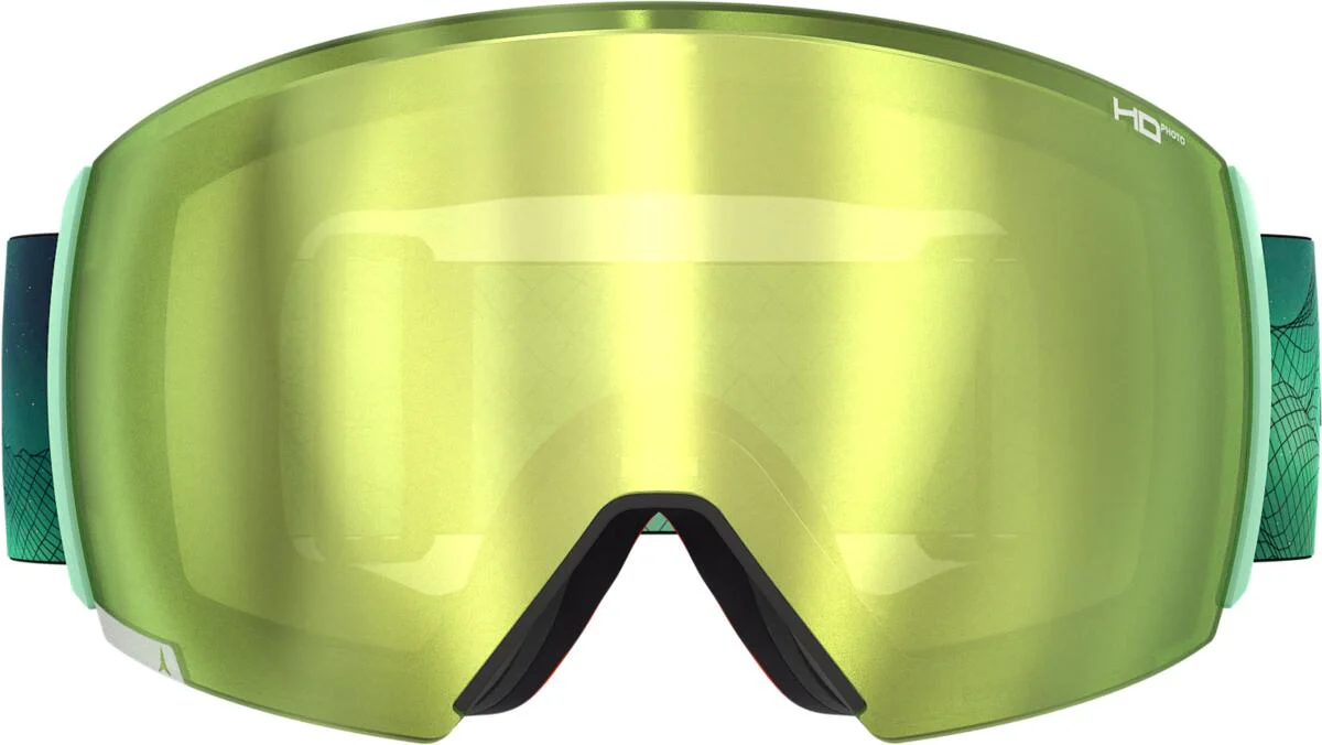 ATOMIC goggles Revent Q Sign TD aurora green w/green gold HD Photo C1-C3 w/X Lens clear C0 - Image 2