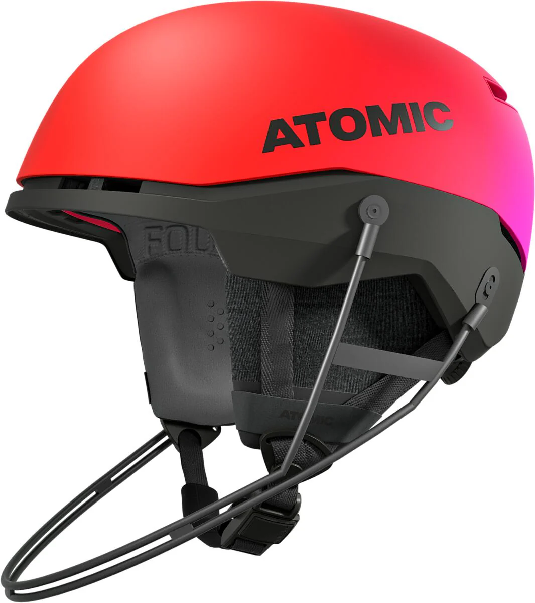 ATOMIC Redster SL red tension wheels