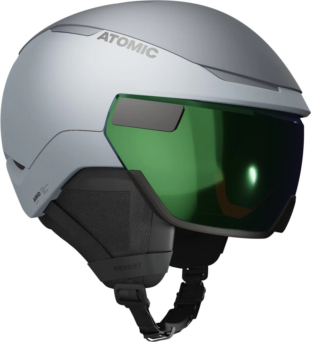 ATOMIC helmet Revent GT Amid Visor HD grey w/green HD C2-3 - Image 3