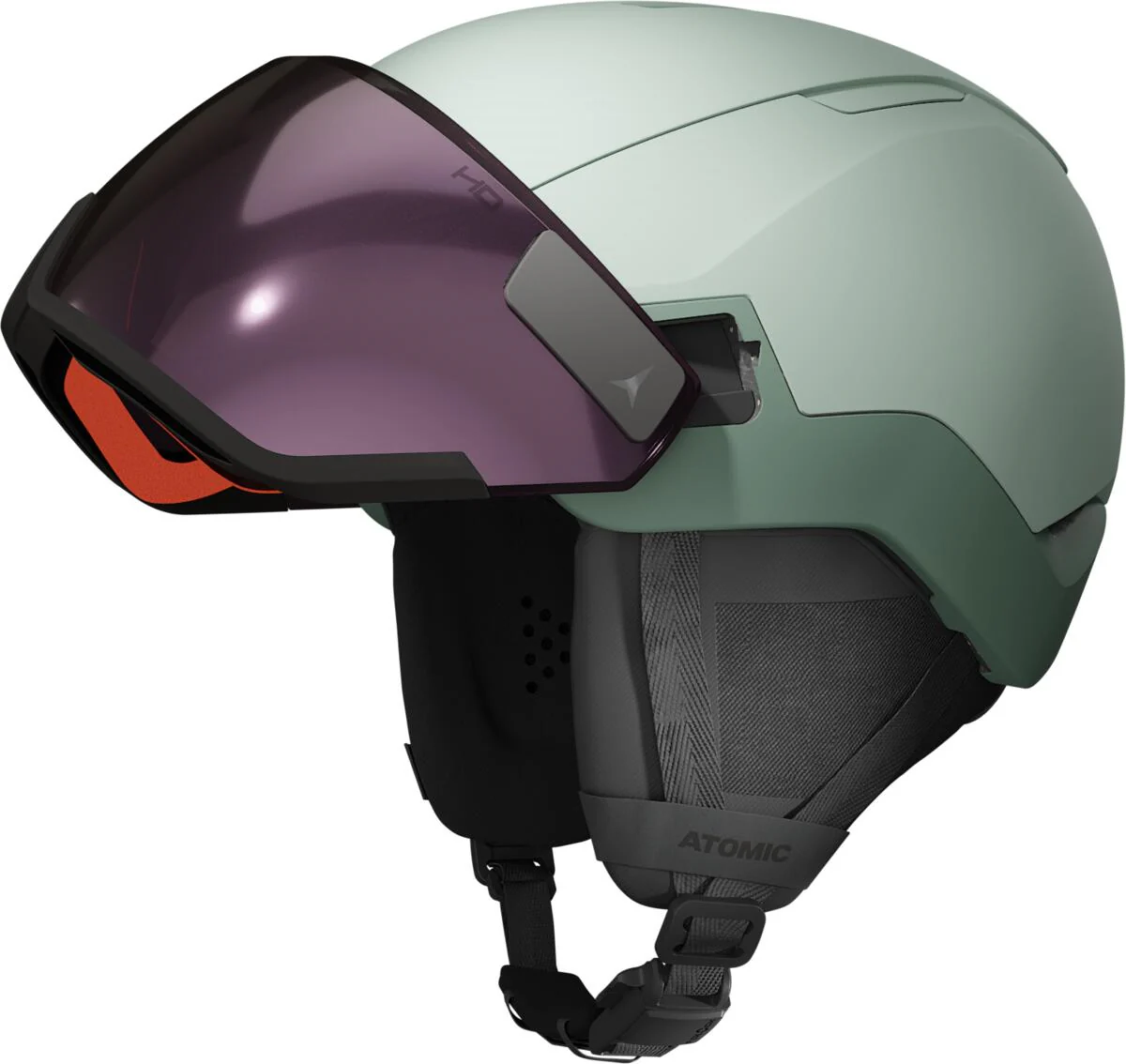 ATOMIC helmet Revent GT Amid Visor HD light green w/pink copper HD C2-3
