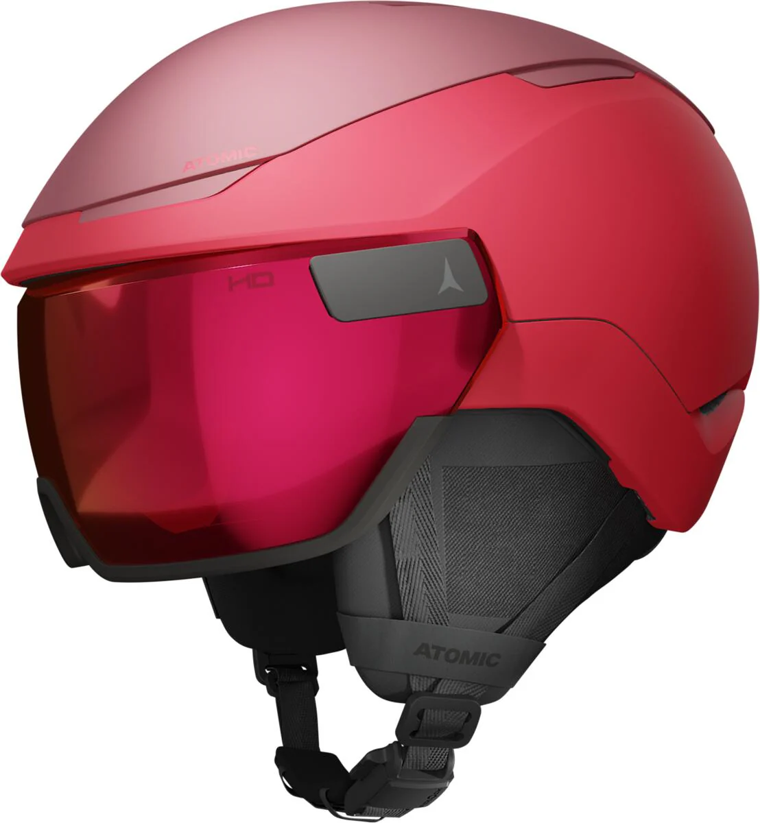 ATOMIC helmet Revent GT Amid Visor HD red w/red HD C2-3 - Image 2