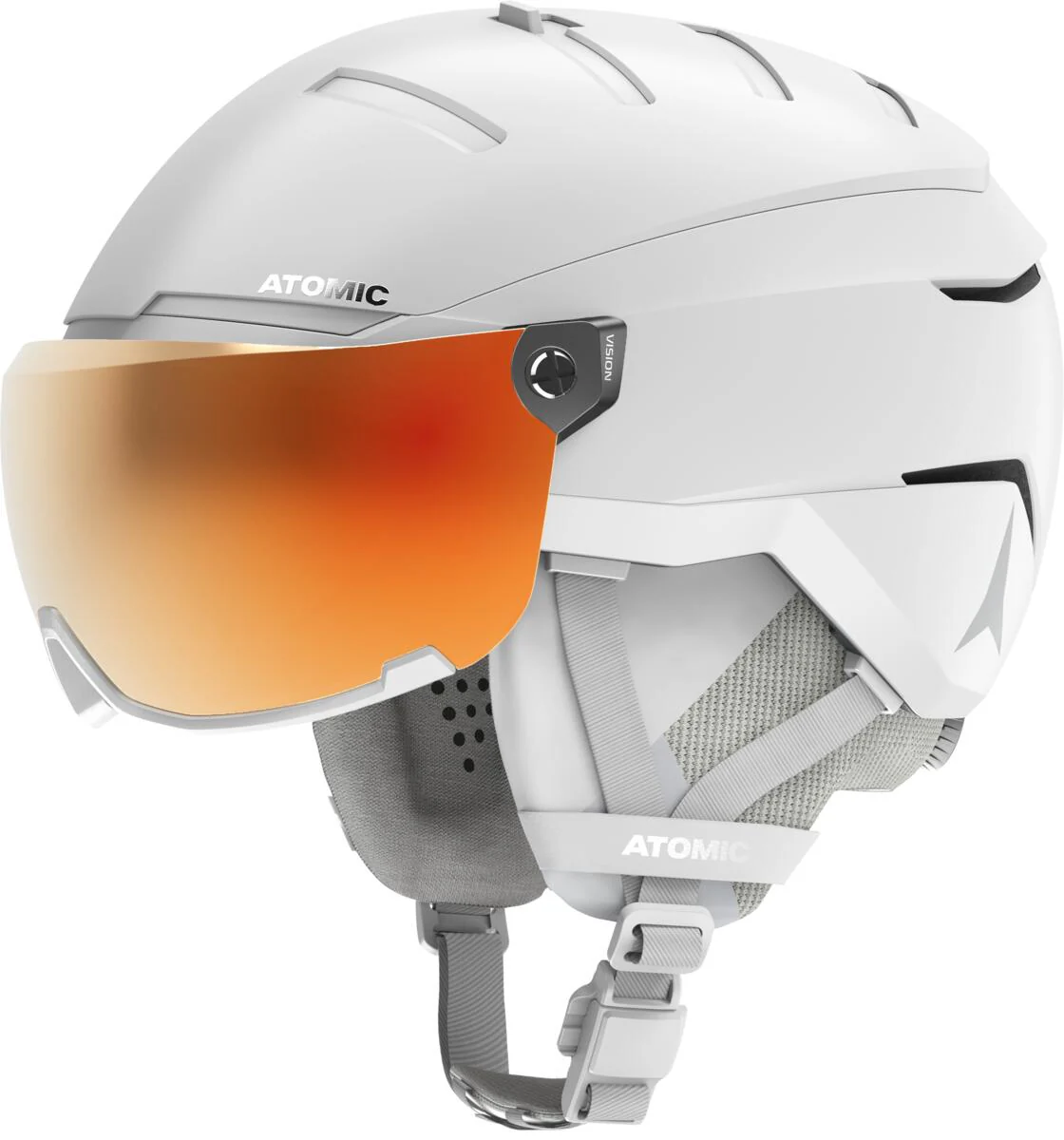 ATOMIC Helmet Savor GT Amid Visor HD White w/Red HD C2-3