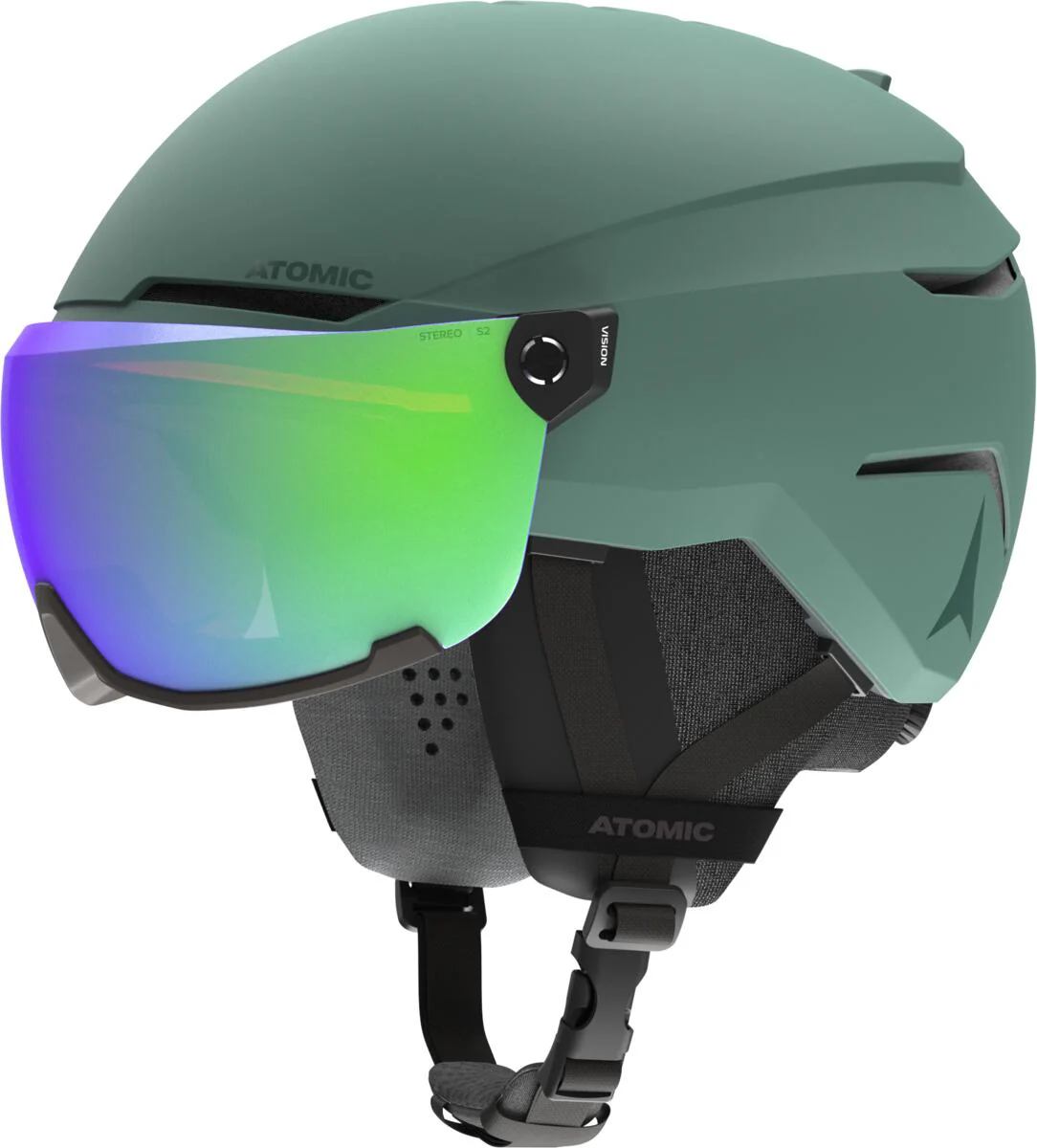 ATOMIC helmet Savor Visor ST dark green w/green ST C2