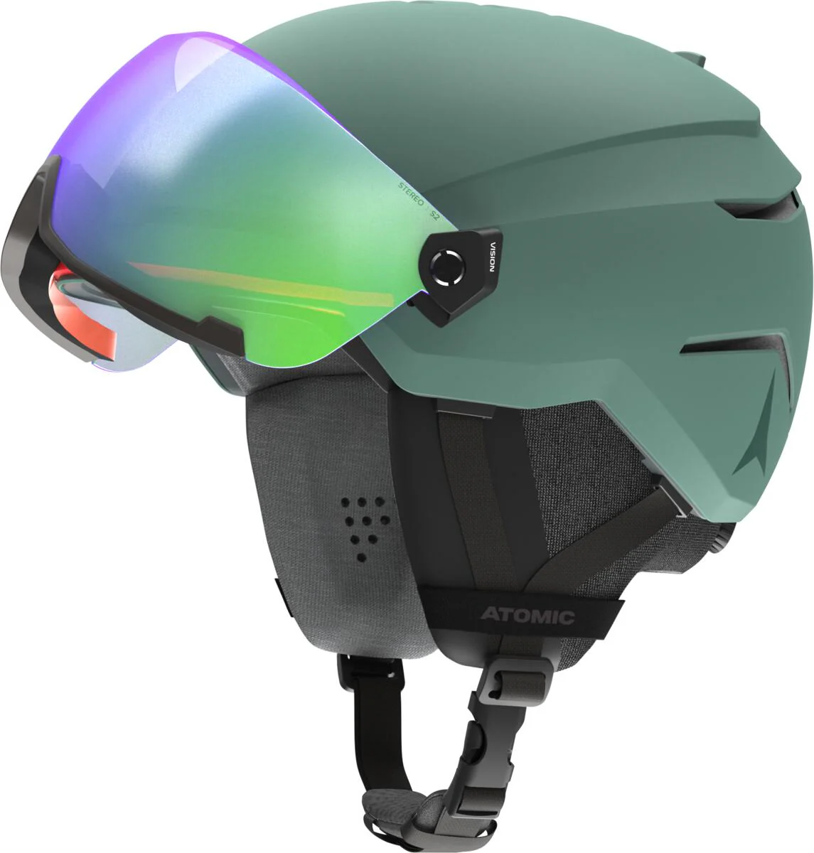 ATOMIC helmet Savor Visor ST dark green w/green ST C2 - Image 2