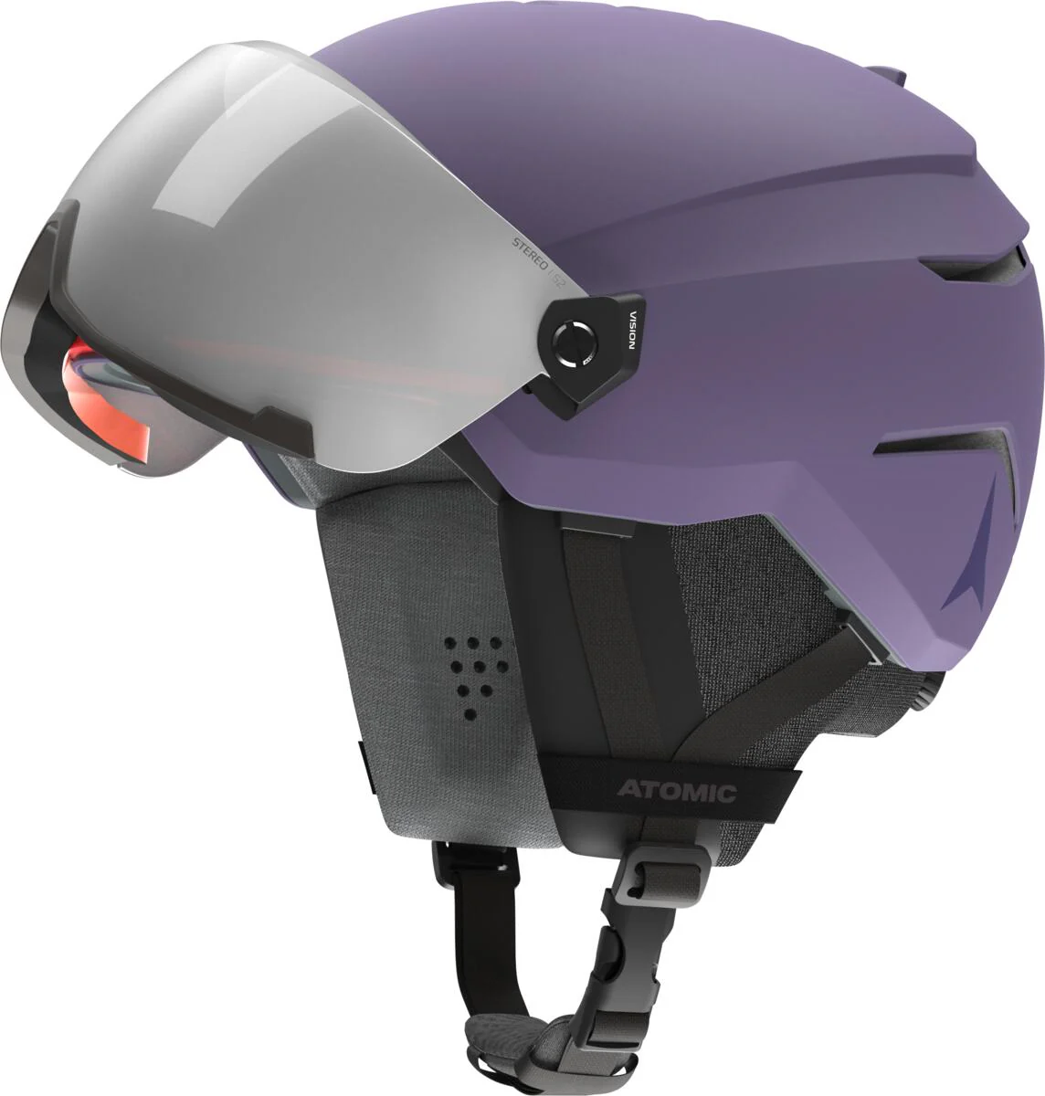 ATOMIC Helmet Savor Visor ST Light Purple w/Silver ST C2 - Image 2