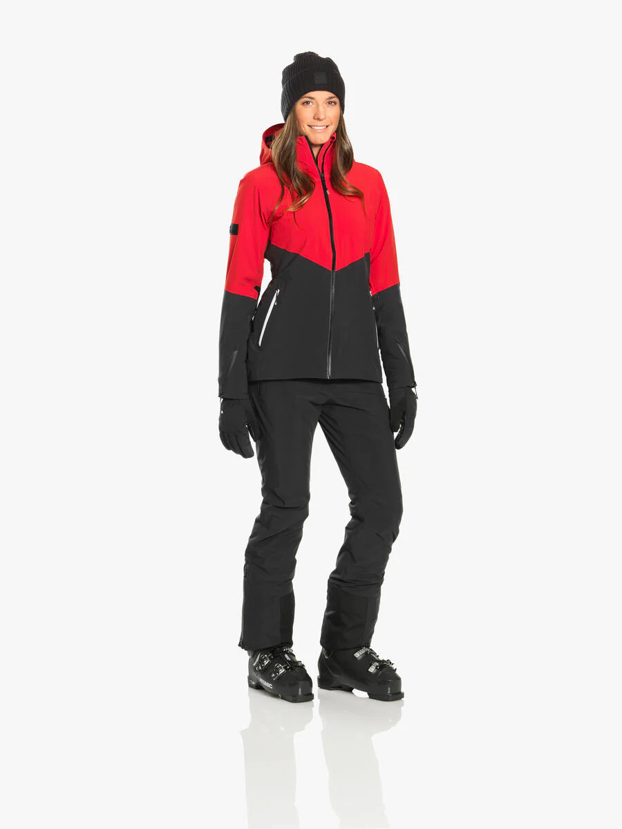 ATOMIC Jacket W Snowcloud 2L Red/Black - Image 3