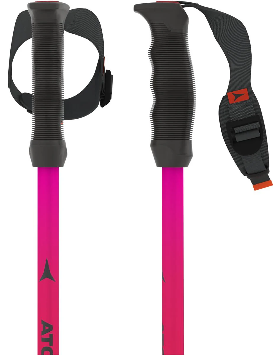 ATOMIC Redster Carbon SQS red/teal poles - Image 2