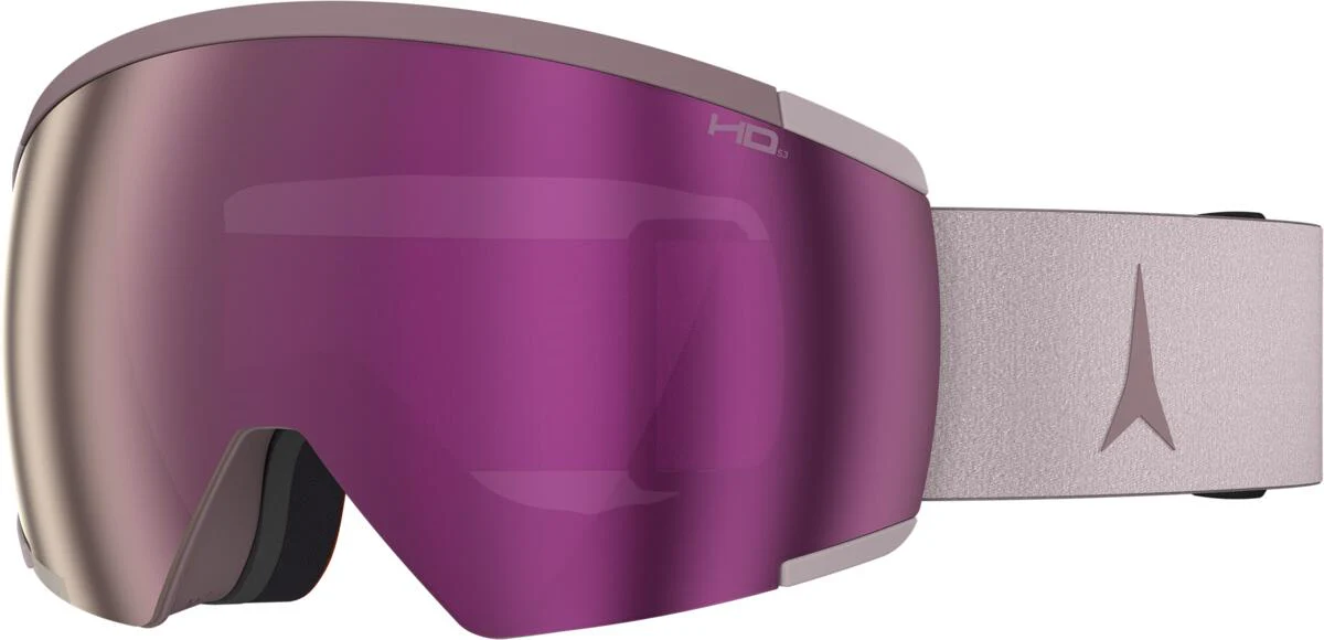 ATOMIC Redster M HD grey pink w/pink copper HD C2-3 goggles