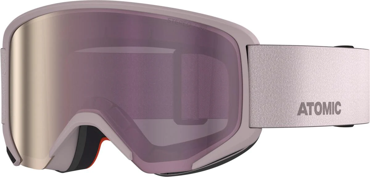ATOMIC Savor M Stereo grey pink w/purple ST C2 goggles