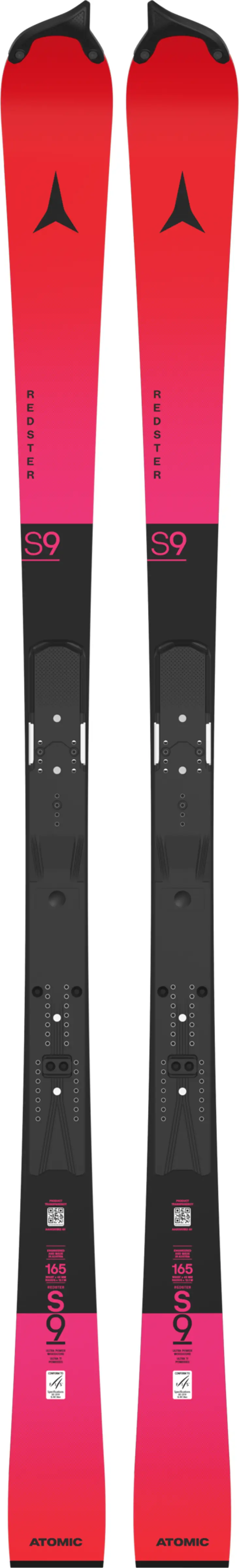 ATOMIC skis Redster FIS S9 M 165 red/violet w/o bindings - Image 2