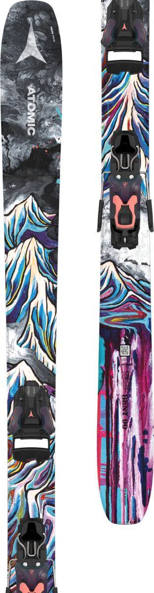 ATOMIC Skis With Bindings Bent 90
