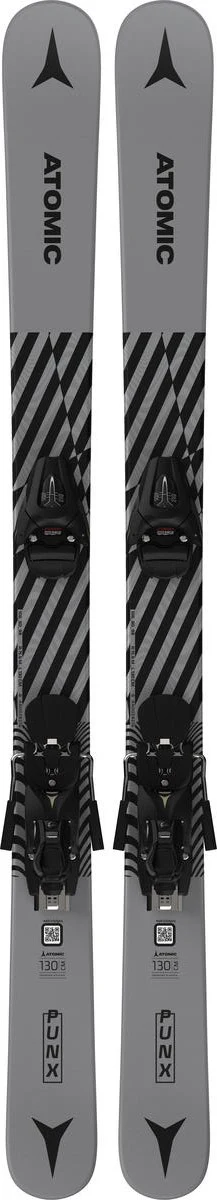 ATOMIC Skis With Bindings Punx JR Grey/Black