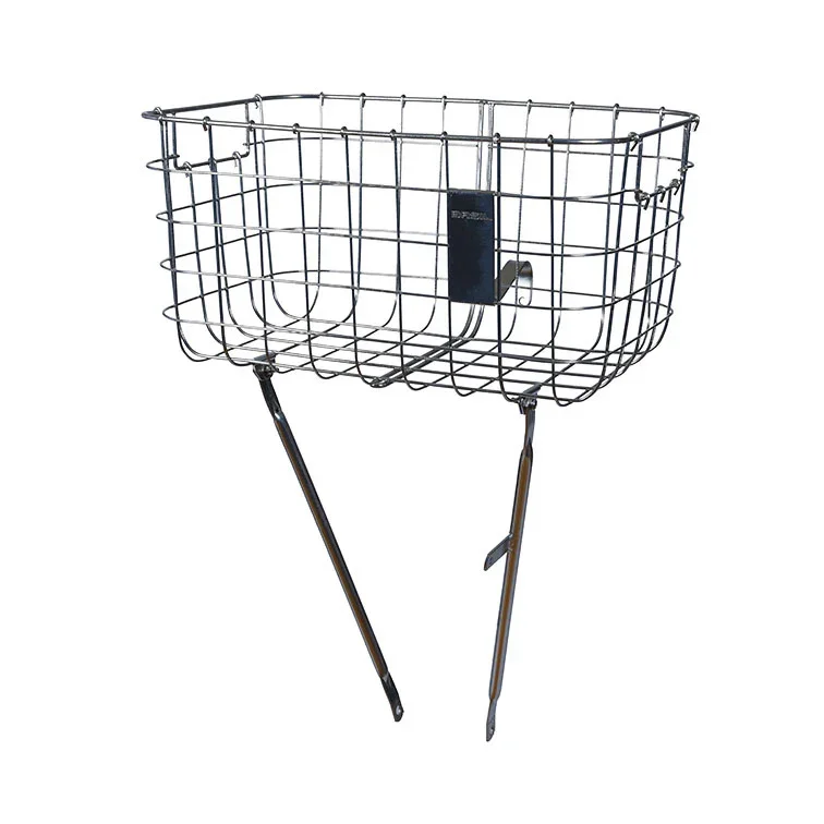 Basil Robin - Front rack - Silver