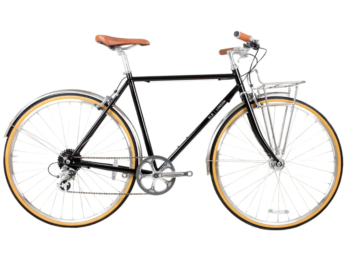 BLB Beetle 8spd Town Bike - Black