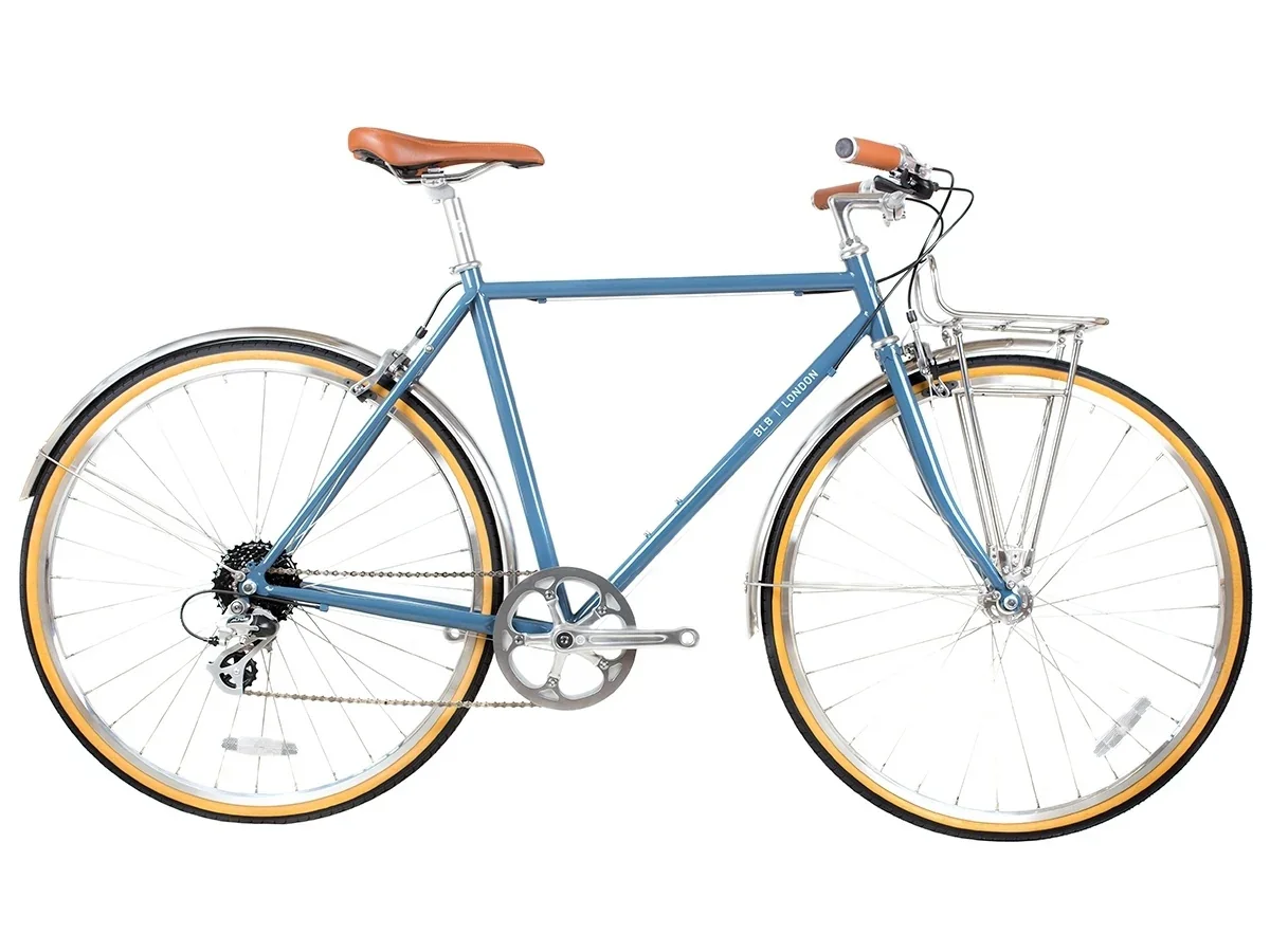 BLB Beetle 8spd Town Bike - Moss Blue
