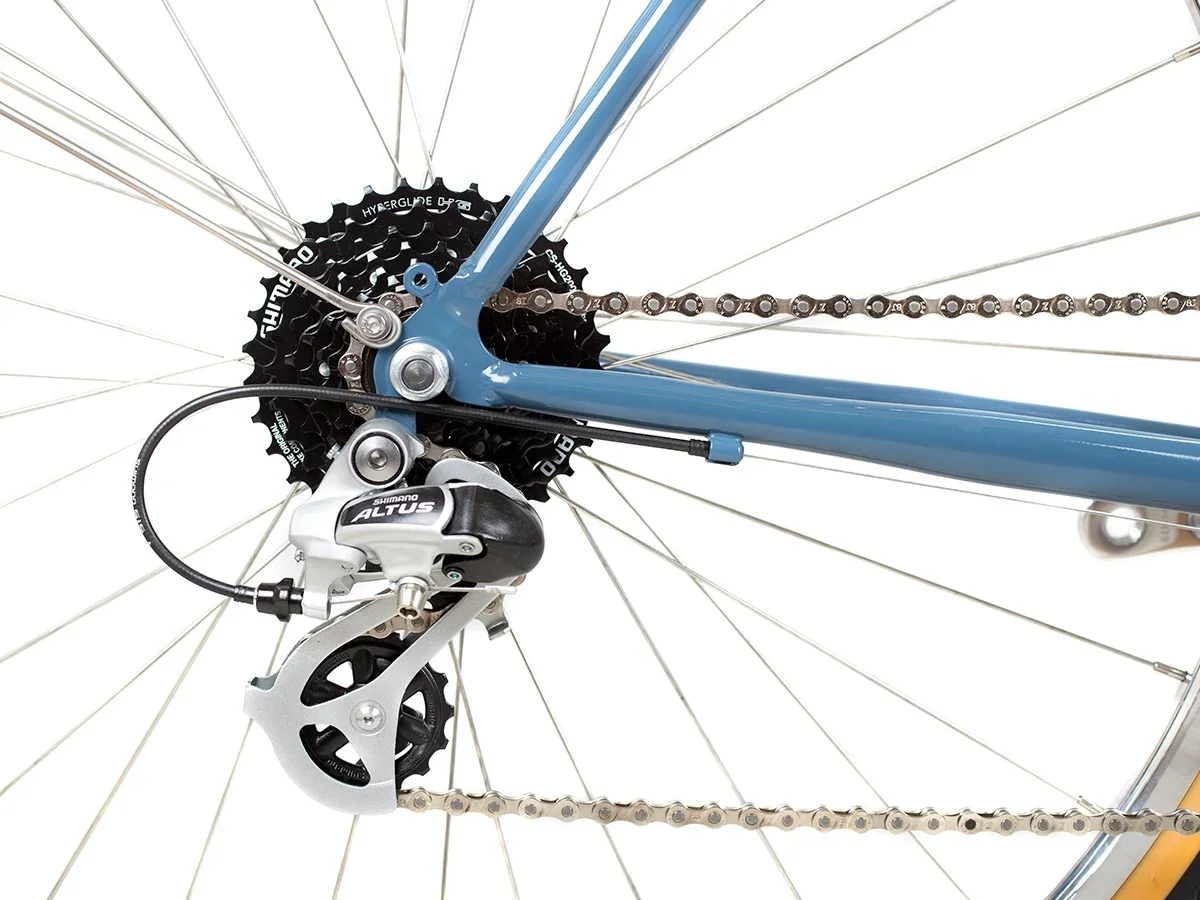 BLB Beetle 8spd Town Bike - Moss Blue - Image 6