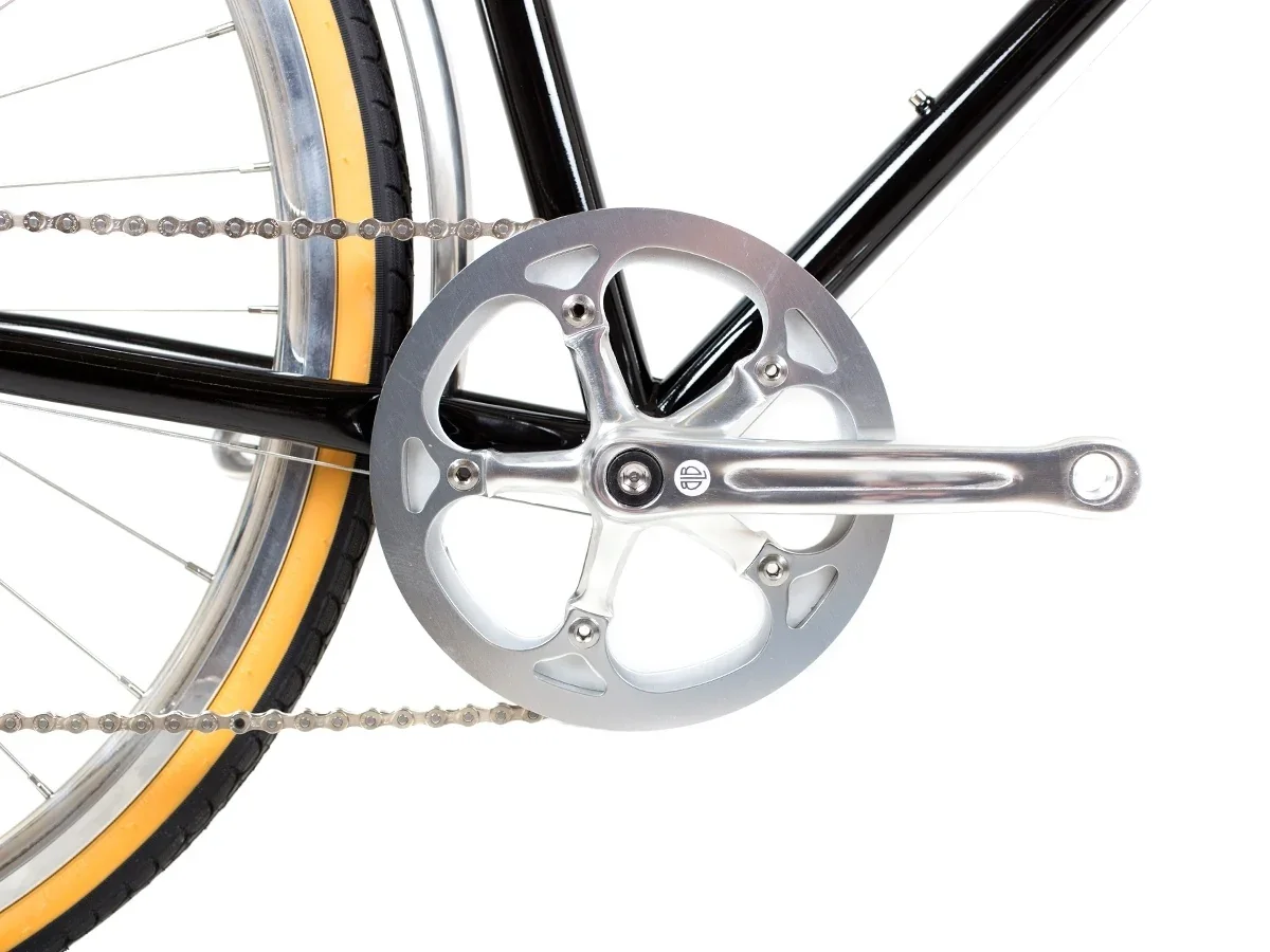 BLB Butterfly 8spd Town Bike - Black - Image 4