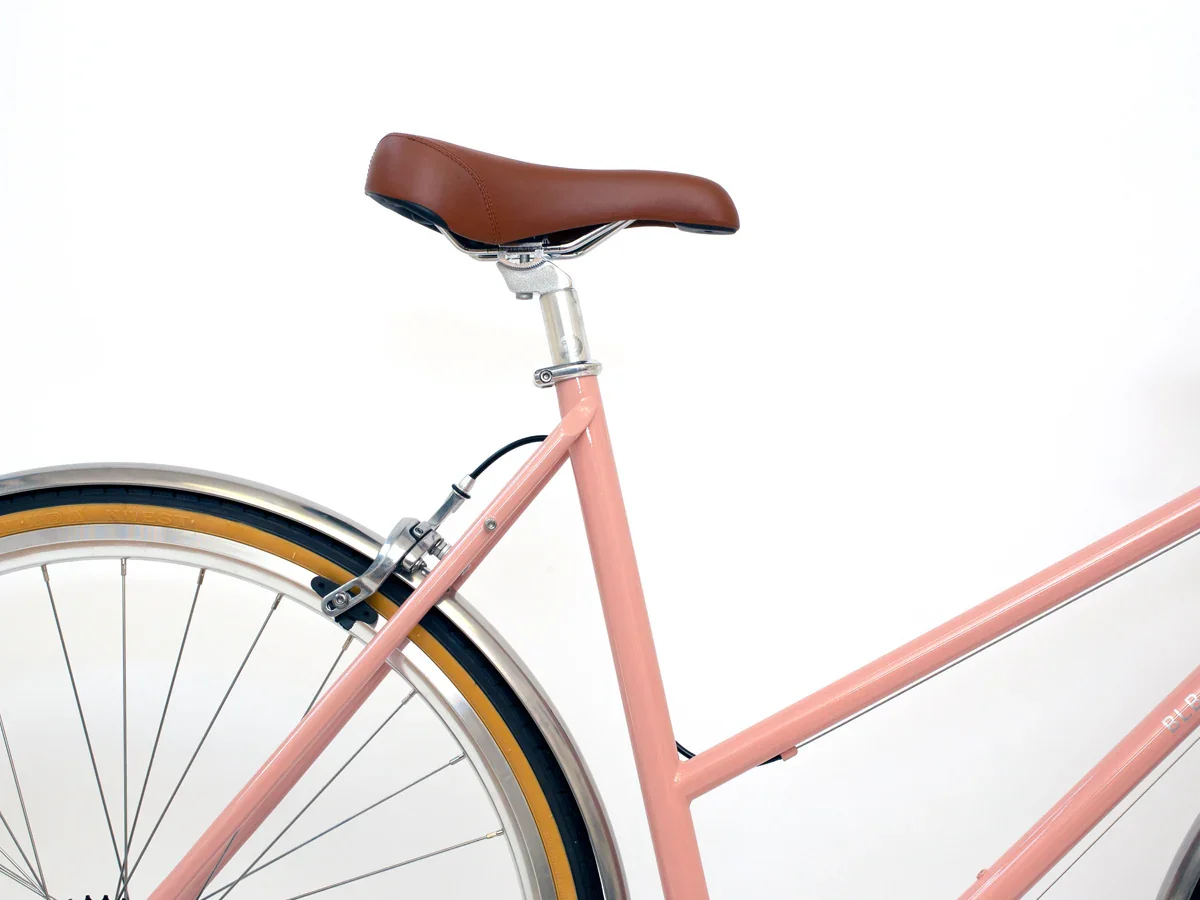 BLB Butterfly 8spd Town Bike - Dusty Pink - Image 5