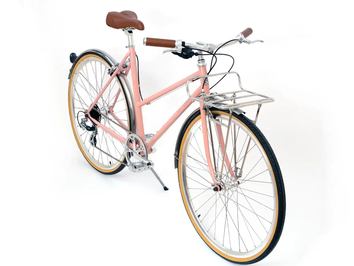 BLB Butterfly 8spd Town Bike - Dusty Pink - Image 8