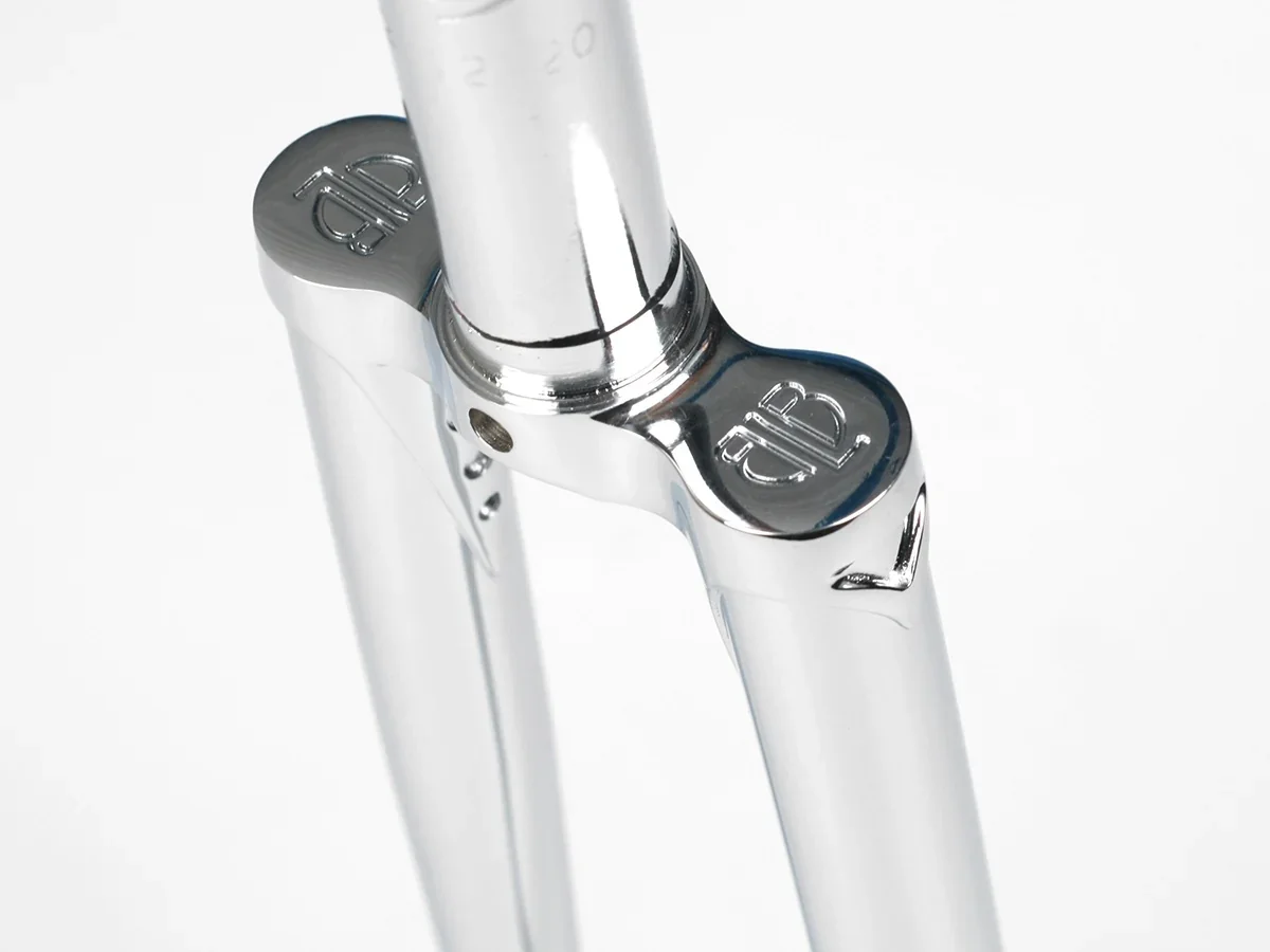 BLB Flat Crown Fork Chrome - Image 4