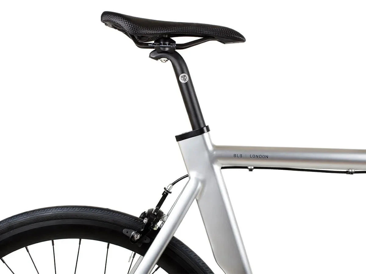 BLB La Piovra ATK Fixie & Single Speed Bike - Polished Silver - Image 3