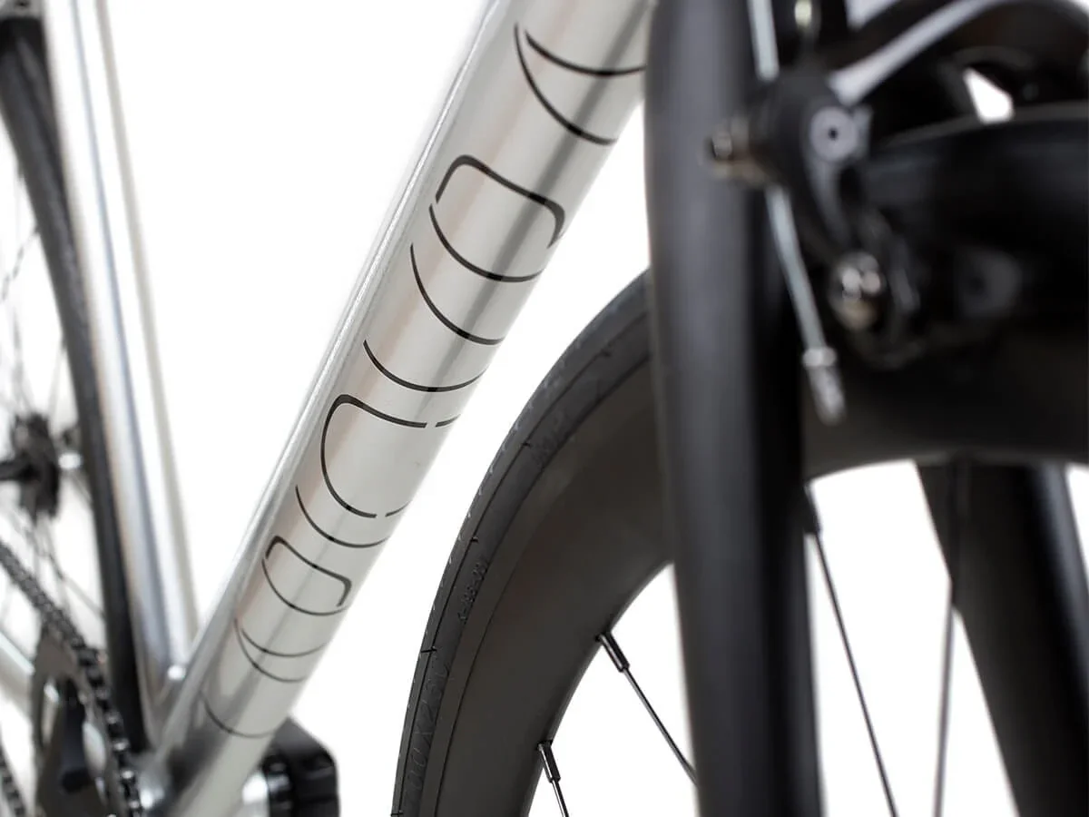 BLB La Piovra ATK Fixie & Single Speed Bike - Polished Silver - Image 6