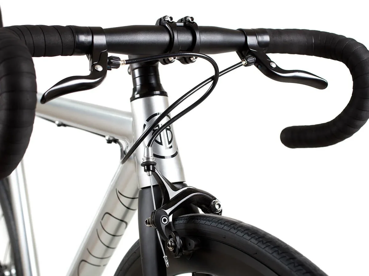 BLB La Piovra ATK Fixie & Single Speed Bike - Polished Silver - Image 7