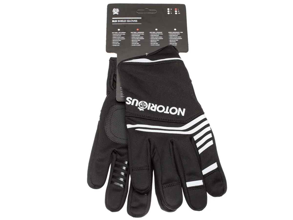 BLB Shield Cycling Gloves - Notorious - Image 4
