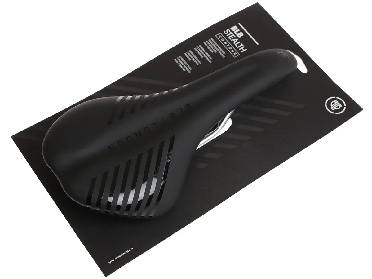 BLB Stealth Contour Saddle - Matte Black - Image 7