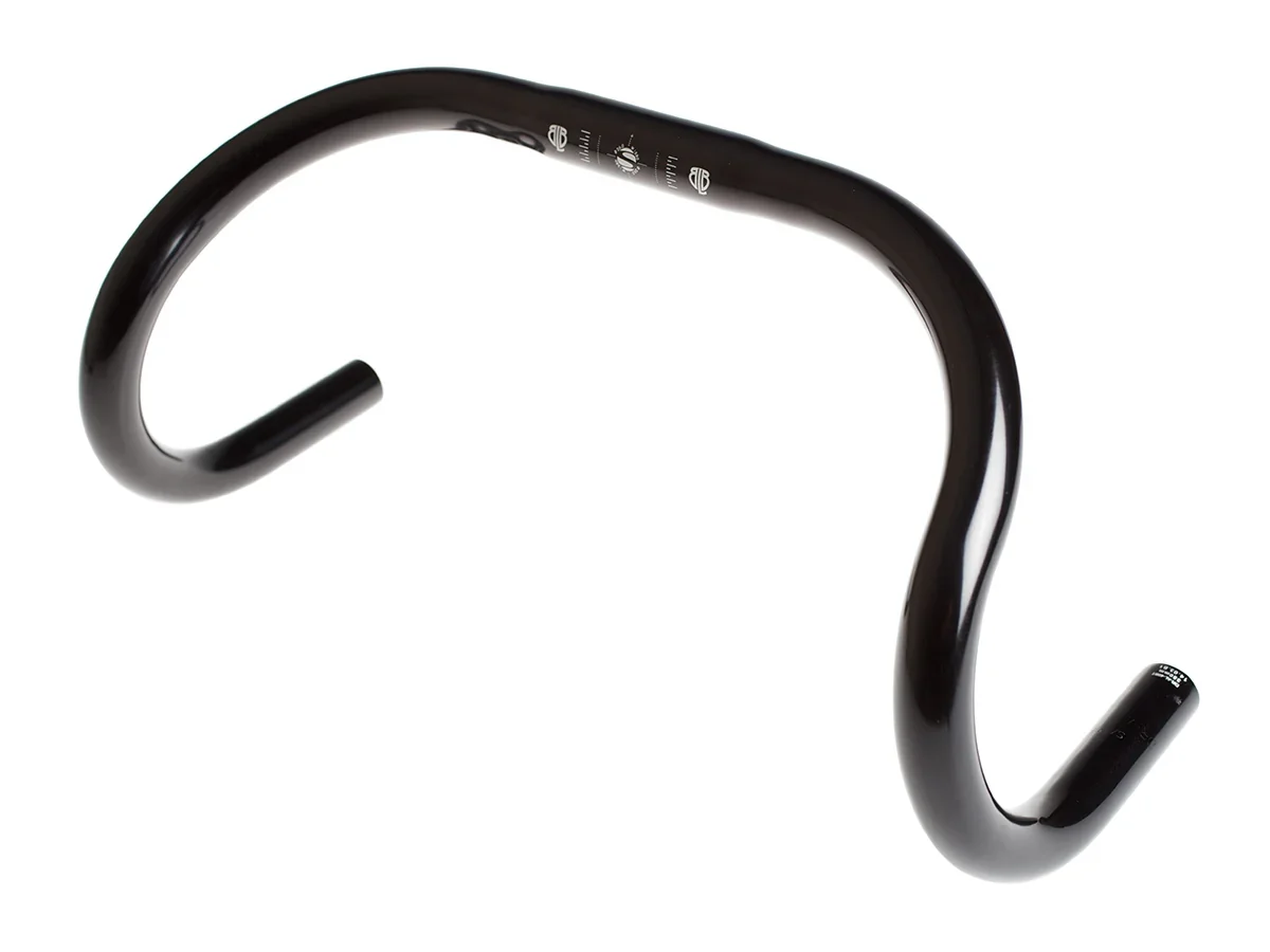 BLB Track Drop Bar Polished Black 25,4mm